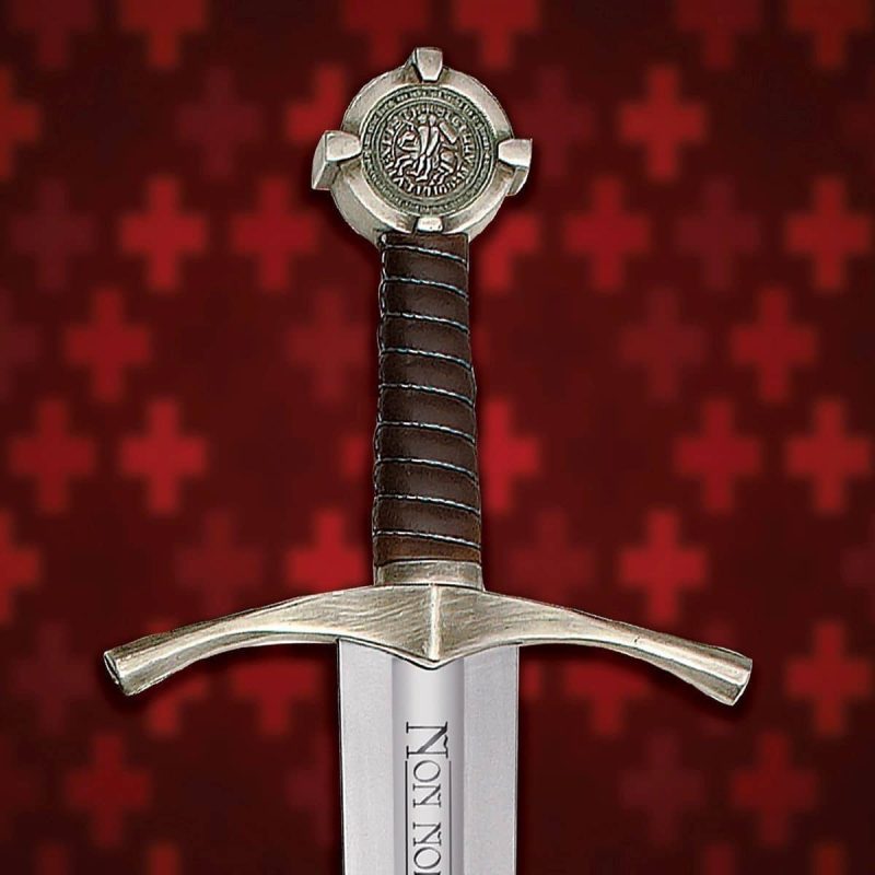 Meč templářských rytířů (naostřená verze)