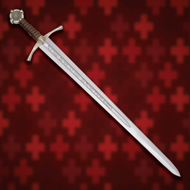 Meč templářských rytířů (naostřená verze)