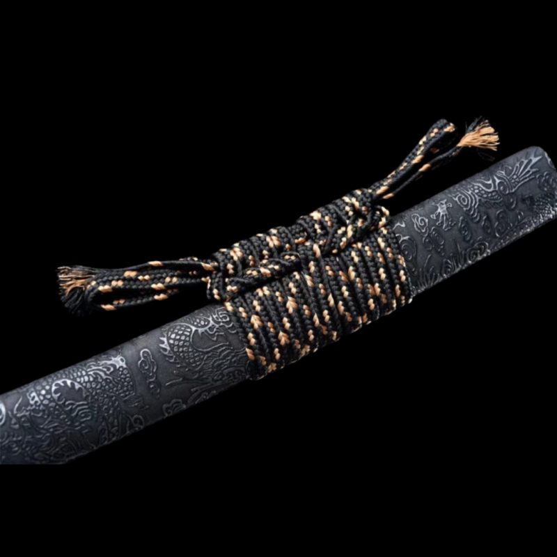 Katana Čepel Legendární Ocel Damašek Viola (Verze Naostřená)