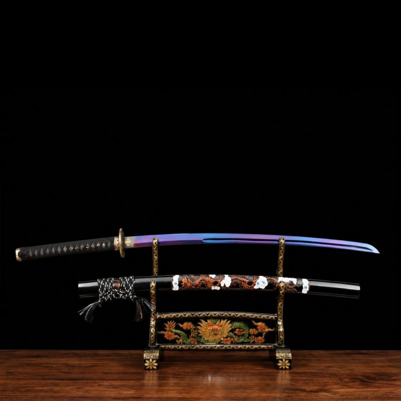 Katana Owase Ocel Manganese Viola (Verze Naostřená)