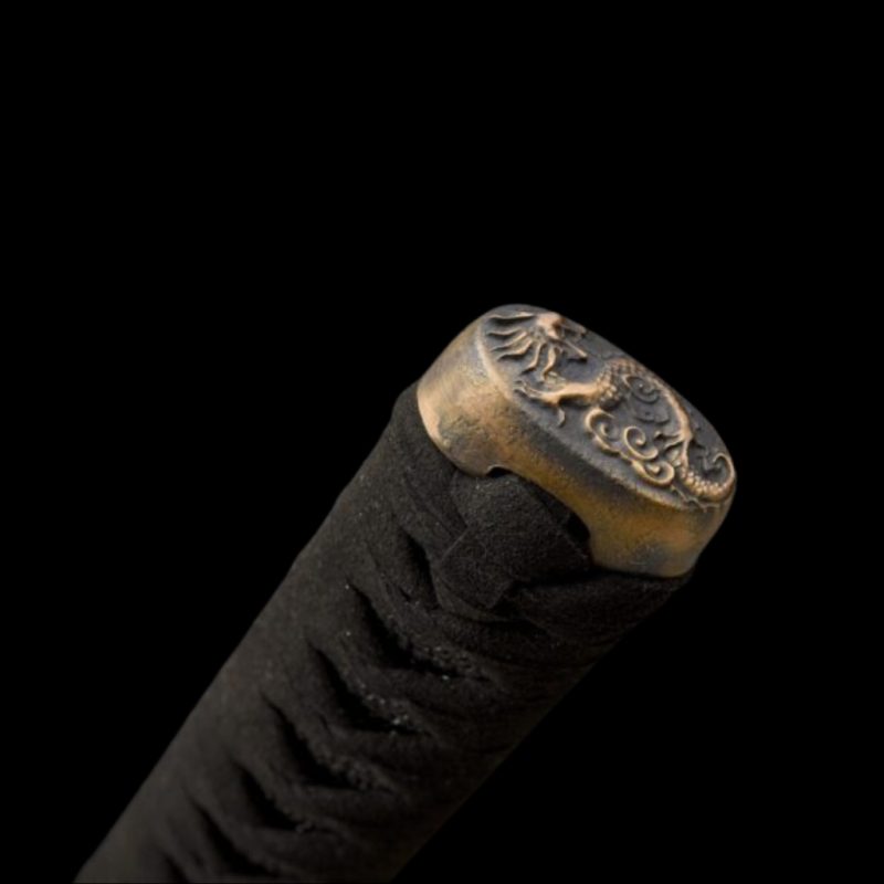 Katana Owase Ocel Manganese Viola (Verze Naostřená)