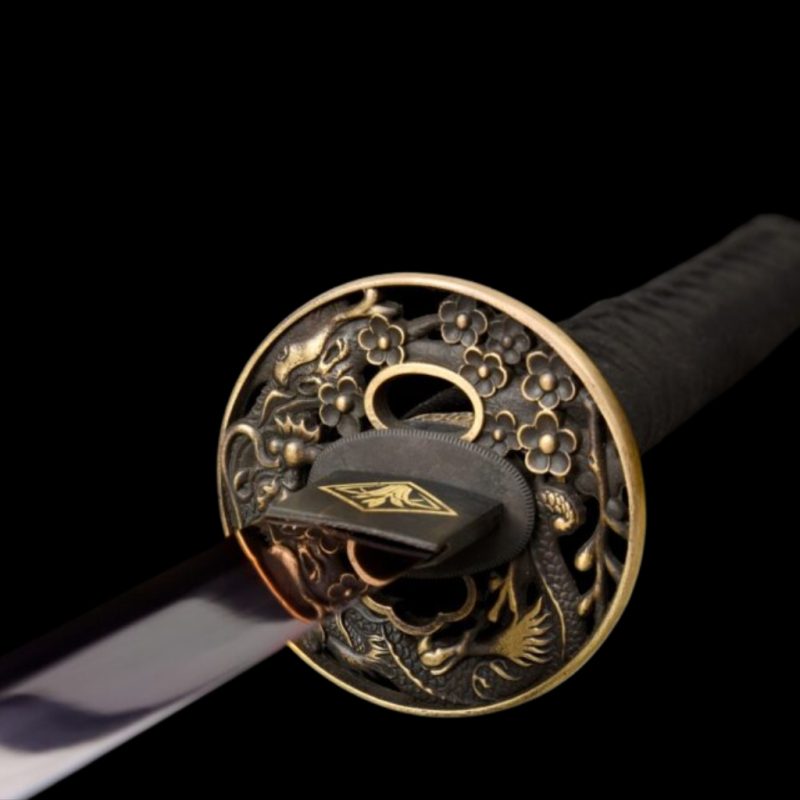 Katana Owase Ocel Manganese Viola (Verze Naostřená)