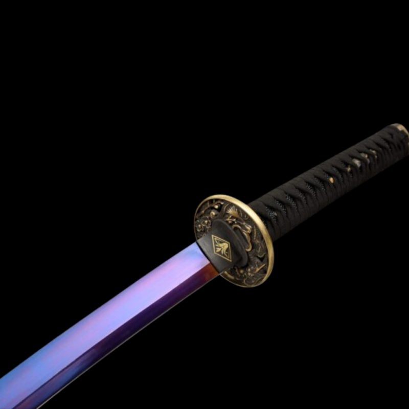 Katana Owase Ocel Manganese Viola (Verze Naostřená)