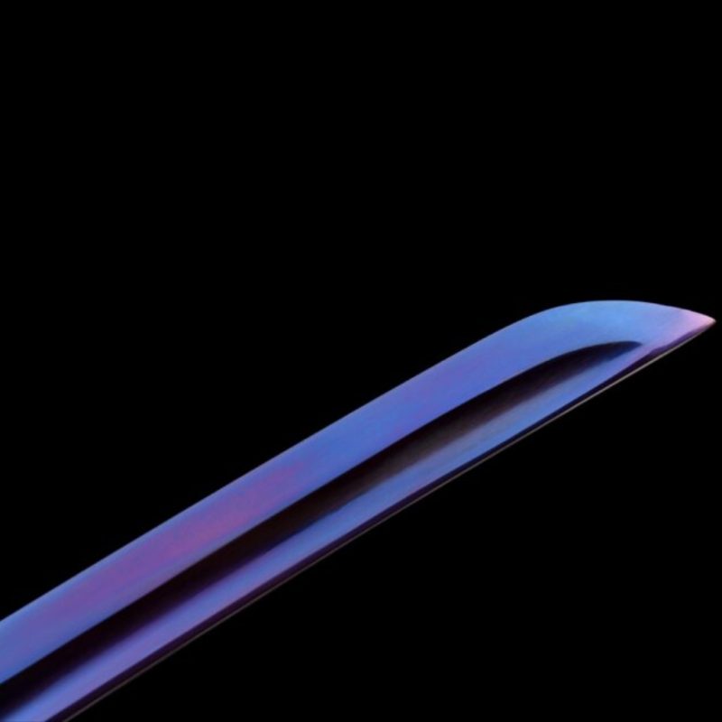 Katana Owase Ocel Manganese Viola (Verze Naostřená)