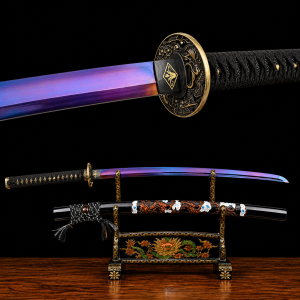 Katana Owase Ocel Manganese Viola (Verze Naostřená)