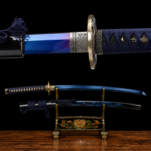 Katana Re Drago Blu Ocel T10 (Verze Naostřená)