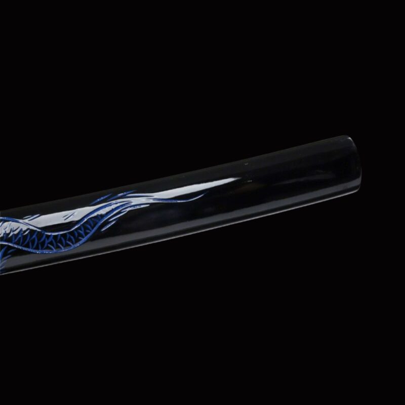 Katana Re Drago Blu Ocel T10 (Verze Naostřená)