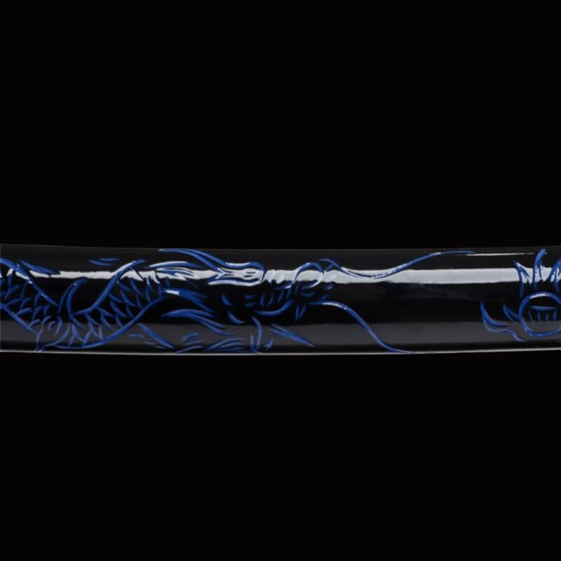 Katana Re Drago Blu Ocel T10 (Verze Naostřená)