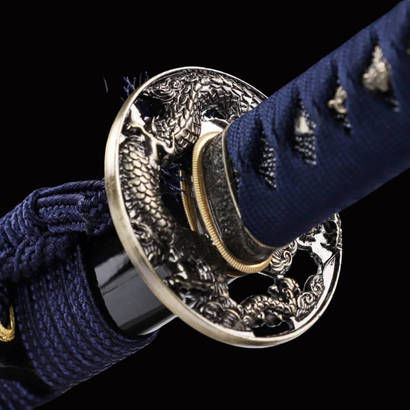 Katana Re Drago Blu Ocel T10 (Verze Naostřená)