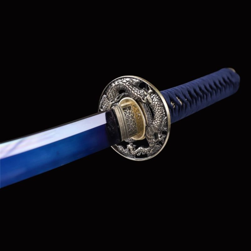 Katana Re Drago Blu Ocel T10 (Verze Naostřená)