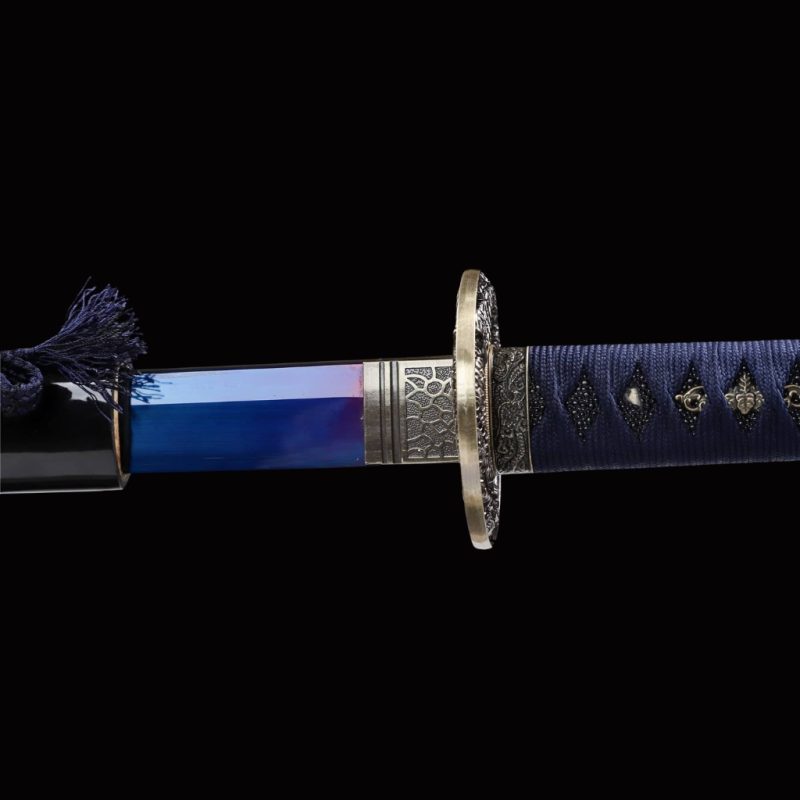 Katana Re Drago Blu Ocel T10 (Verze Naostřená)