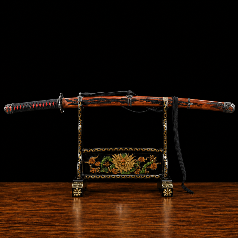 Katana Sekiro Čepel Mortale Viola (Verze Naostřená)