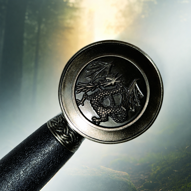 Meč ispirata a Excalibur, čepel legendární di Re Artù — vista 5