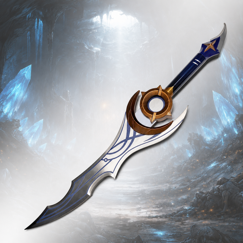 Meč ispirata Čepel Notturna Moon Shadow Argentata (Solo Leveling) — vista 3