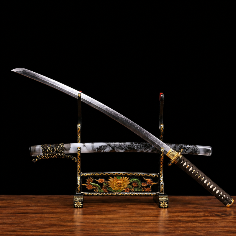 Katana Tsubasa (Ocel Damašek Rustico)