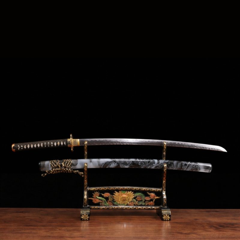 Katana Tsubasa (Ocel Damašek Rustico)