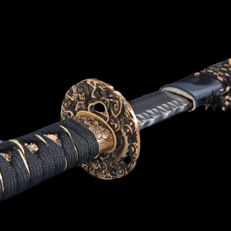 Katana Tsubasa (Ocel Damašek Rustico)