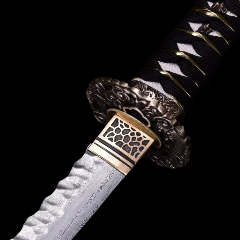 Katana Tsubasa (Ocel Damašek Rustico)