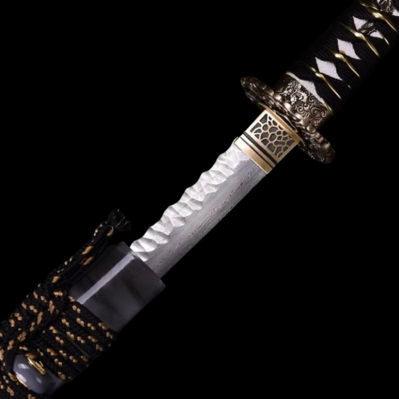 Katana Tsubasa (Ocel Damašek Rustico)