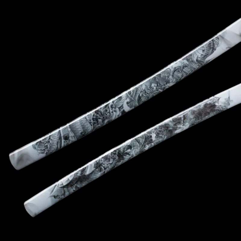 Katana Tsubasa (Ocel Damašek Rustico)