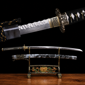 Katana Tsubasa (Ocel Damašek Rustico)