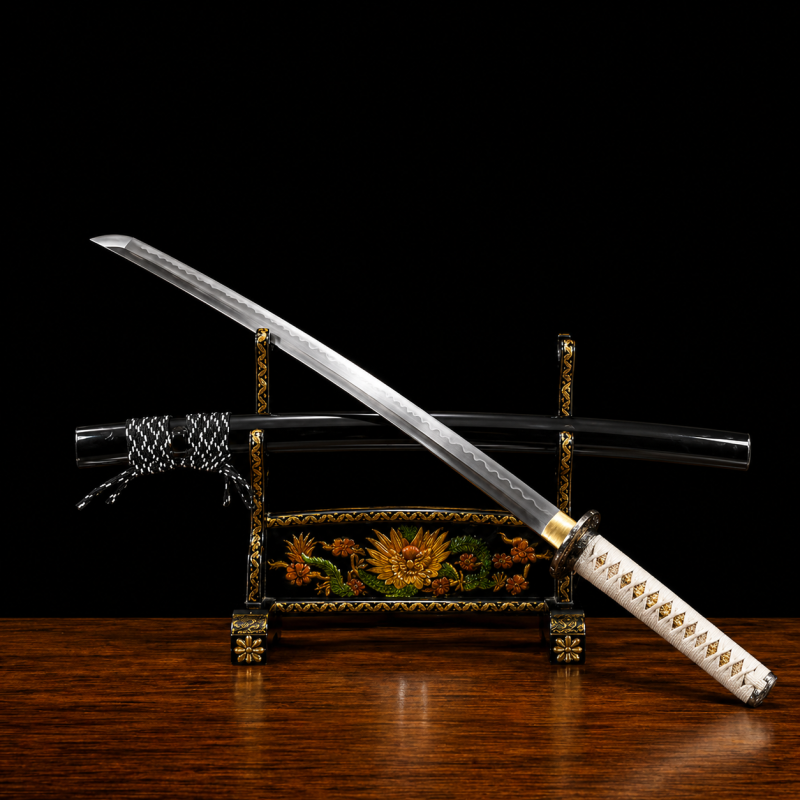 Katana Yoiyami (Ocel T10 con Hamon)