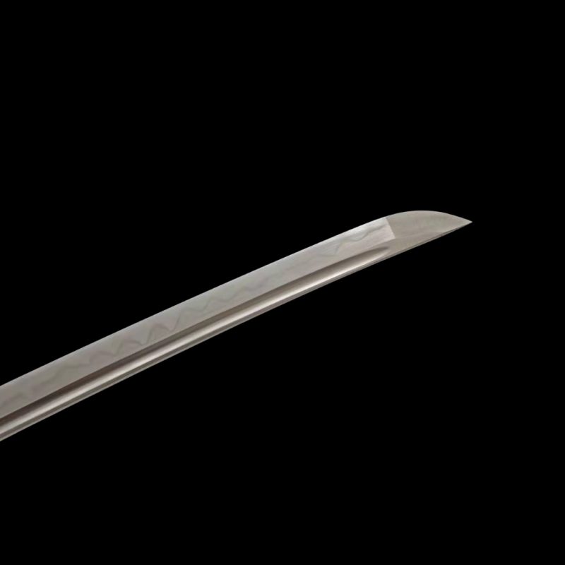 Katana Sango (Ocel T10 con Hamon Autentický e Vera Pelle di Razza)