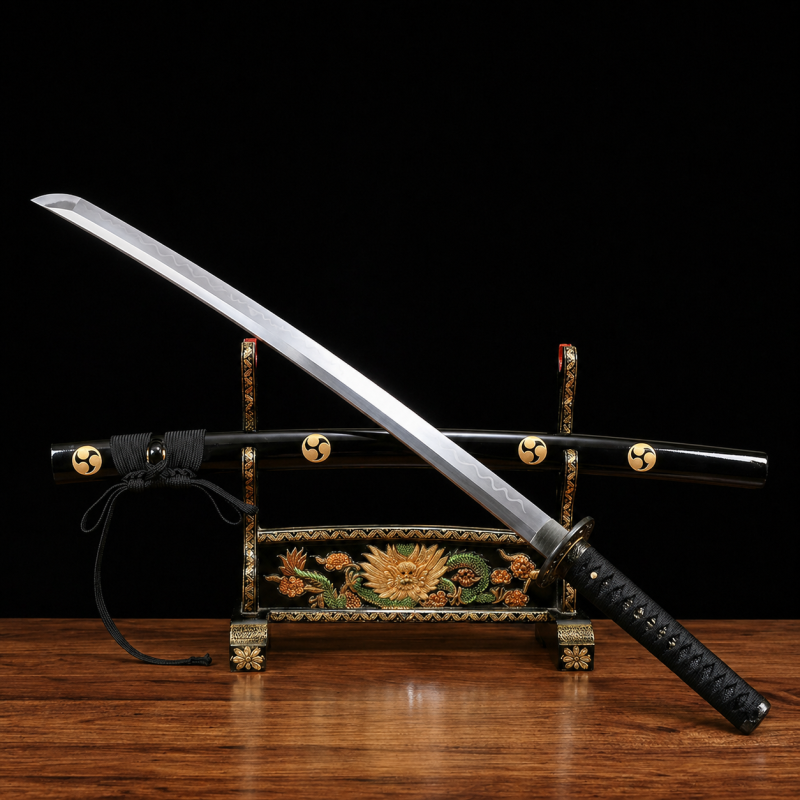 Katana Genbu (Ocel Uhlík 1060)