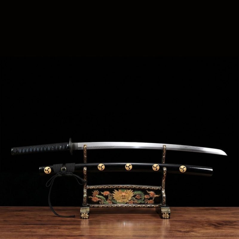 Katana Genbu (Ocel Uhlík 1060)