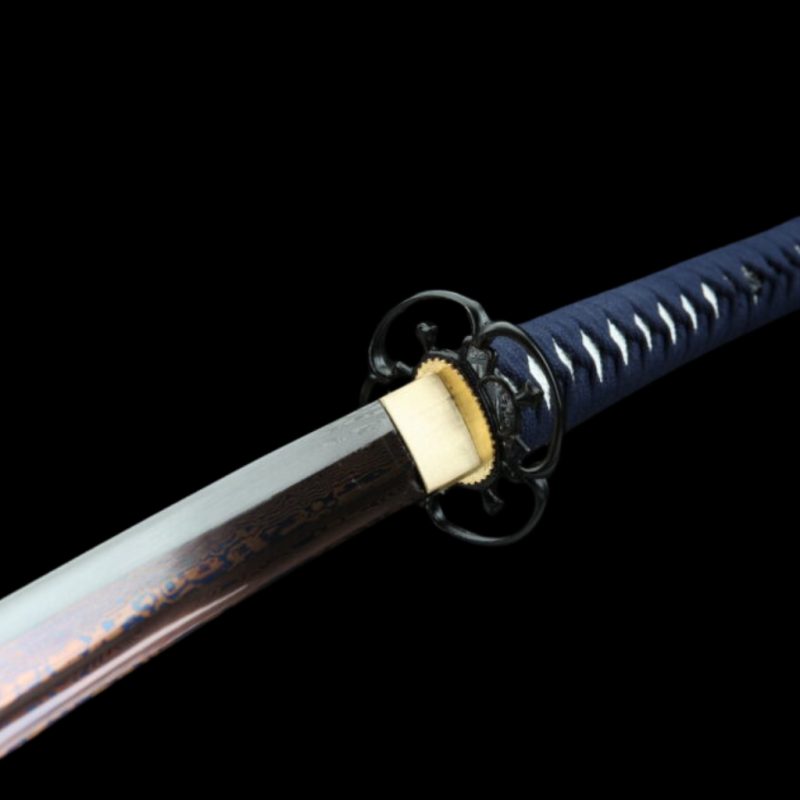 Katana Kazaguruma (Ocel Damašek Blu)