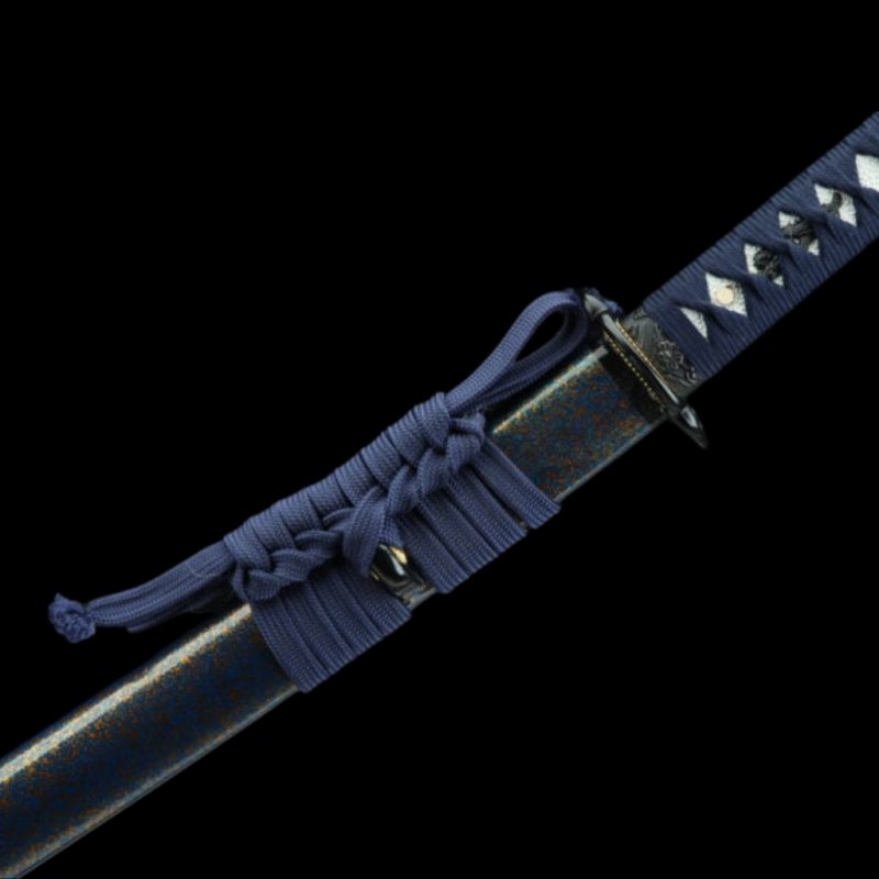 Katana Kazaguruma (Ocel Damašek Blu)
