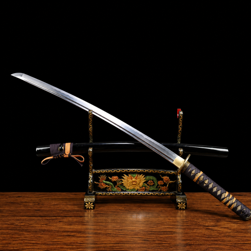 Katana Yukikaze (Ocel Uhlík 1060 con Hamon Autentický)