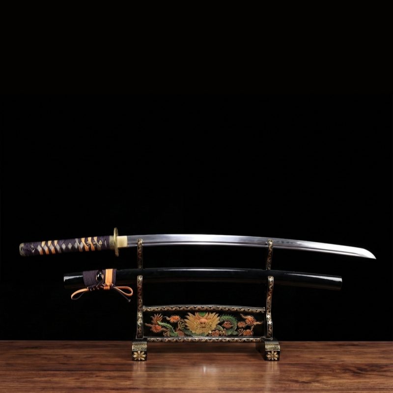 Katana Yukikaze (Ocel Uhlík 1060 con Hamon Autentický)