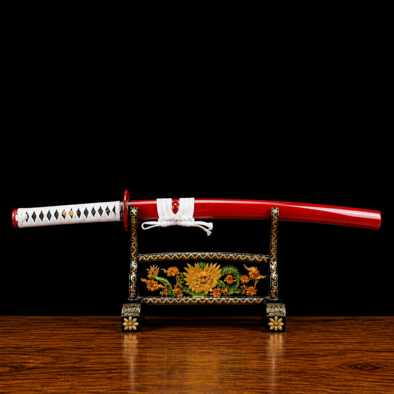 Katana di Giyuu Tomioka: Demon Slayer (Ocel Uhlík 1060)