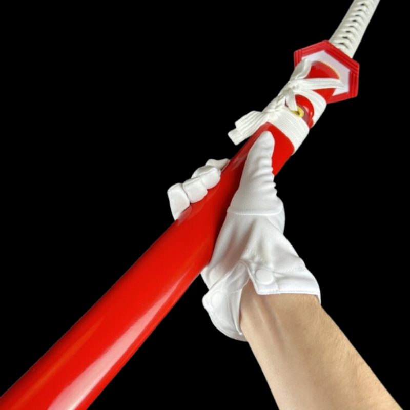 Katana di Giyuu Tomioka: Demon Slayer (Ocel Uhlík 1060)