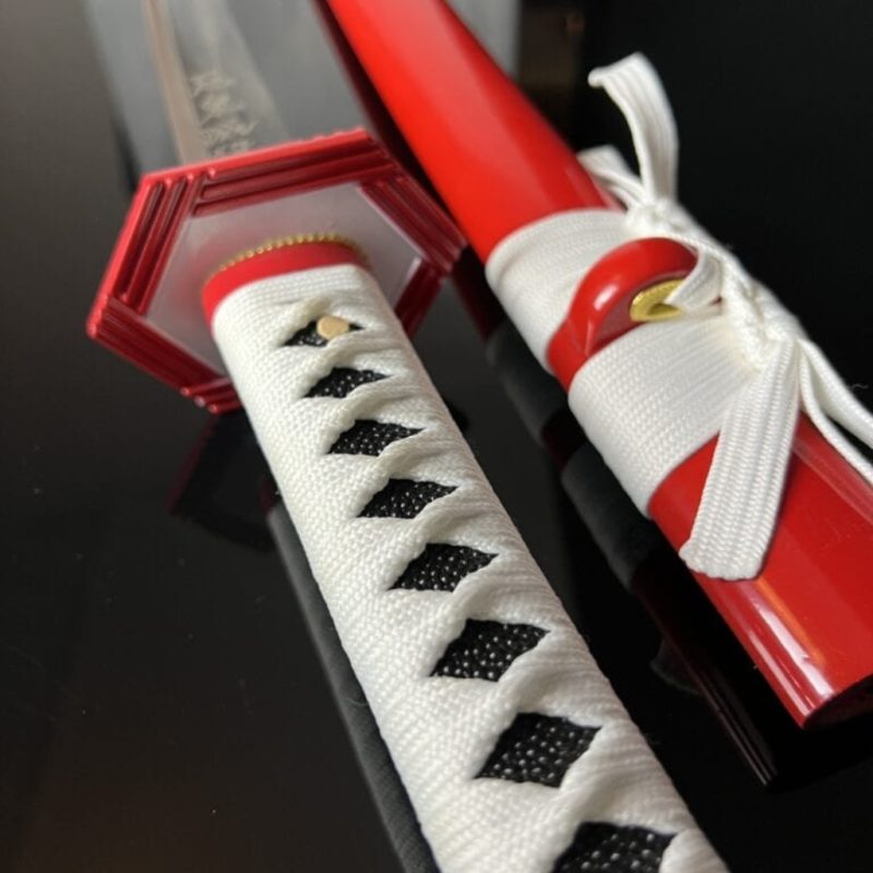 Katana di Giyuu Tomioka: Demon Slayer (Ocel Uhlík 1060)
