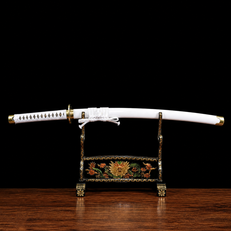 Katana di Inosuke Hashibira: Demon Slayer (Ocel Uhlík 1060)