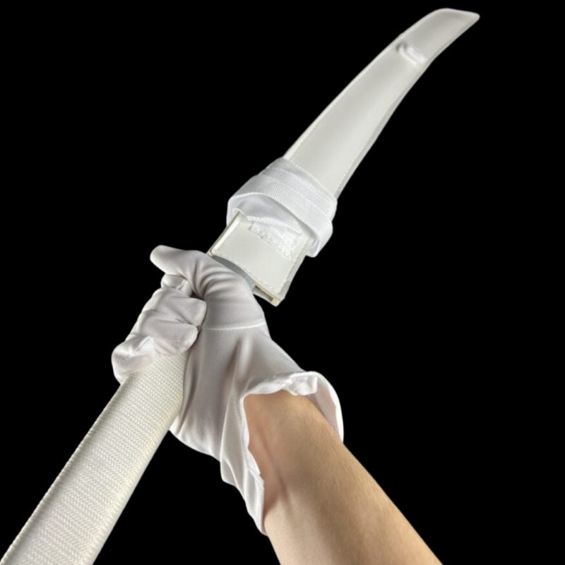 Katana di Inosuke Hashibira: Demon Slayer (Ocel Uhlík 1060)