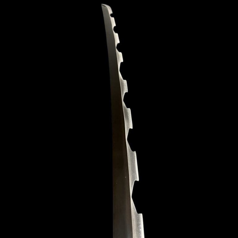 Katana di Inosuke Hashibira: Demon Slayer (Ocel Uhlík 1060)
