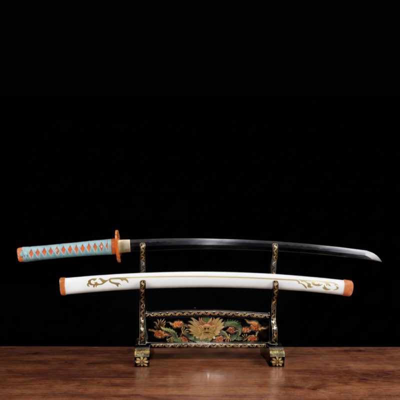 Katana di Kanae Kocho: Demon Slayer (Ocel Uhlík 1060)