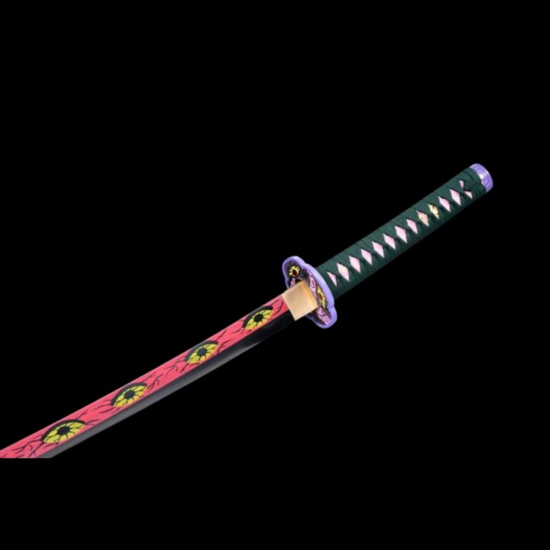 Katana di Kokushibo (Michikatsu Tsugikuni): Demon Slayer (Ocel Uhlík 1060)