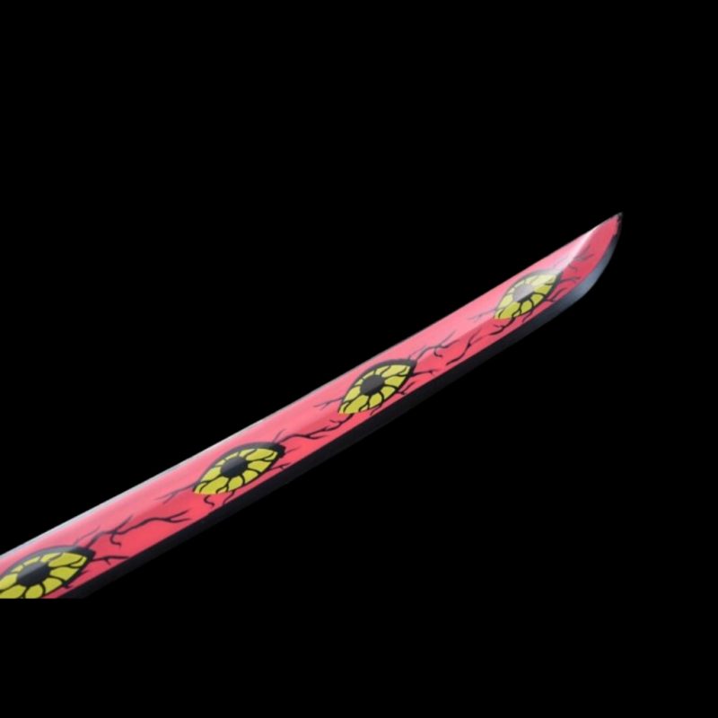Katana di Kokushibo (Michikatsu Tsugikuni): Demon Slayer (Ocel Uhlík 1060)