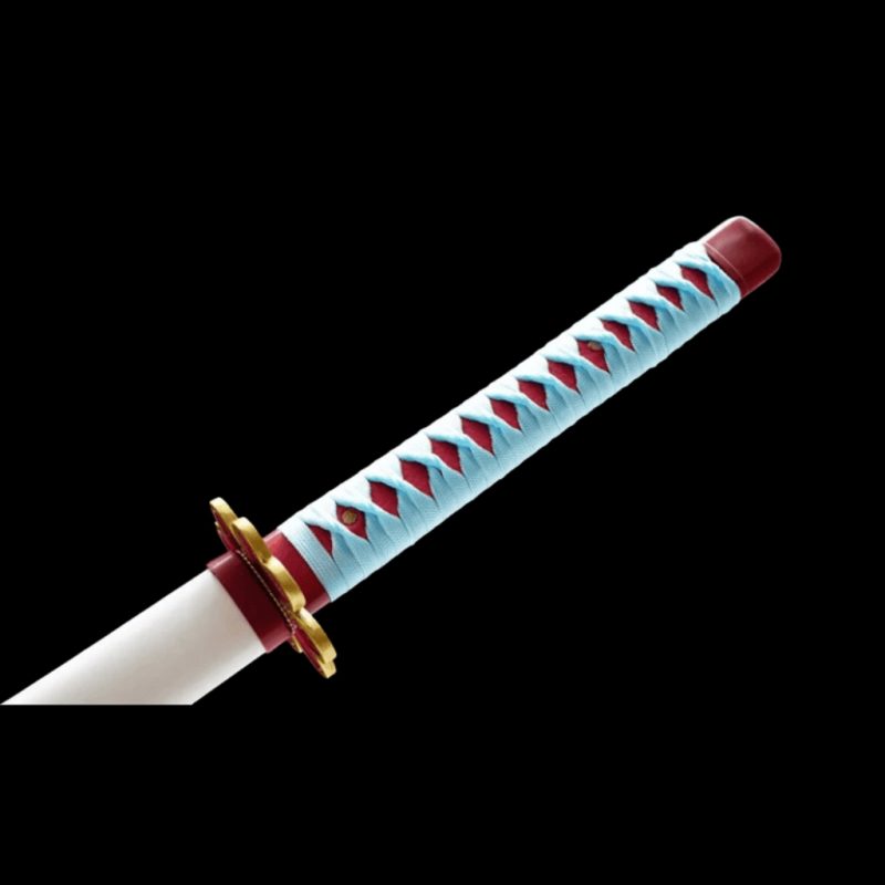 Katana di Mitsuri Kanroji: Demon Slayer (Ocel Uhlík 1060)