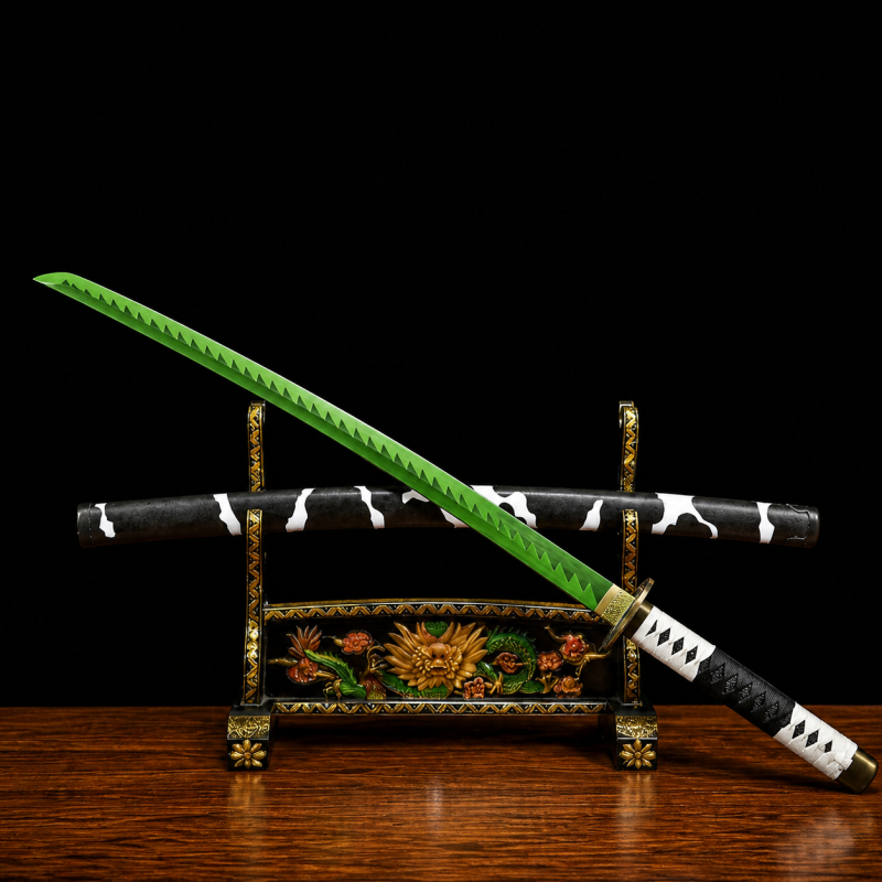 Katana di Sanemi Shinazugawa: Demon Slayer (Ocel Uhlík 1060)