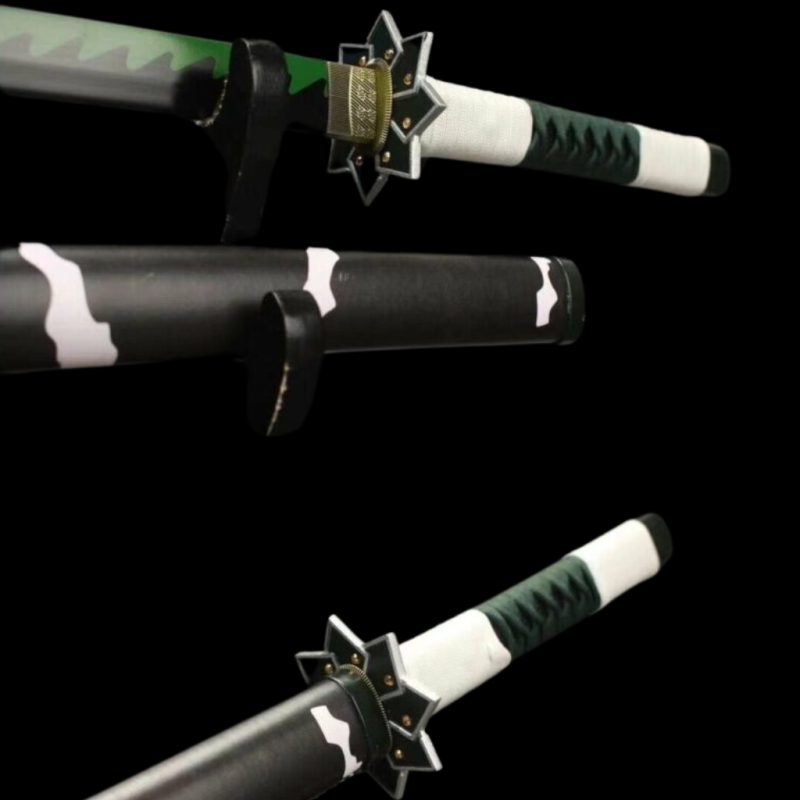 Katana di Sanemi Shinazugawa: Demon Slayer (Ocel Uhlík 1060)