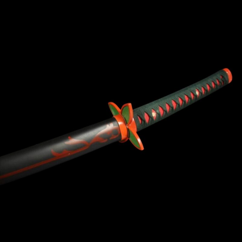 Katana di Shinobu Kocho: Demon Slayer (Ocel Uhlík 1060)