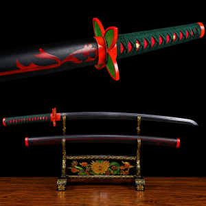 Katana di Shinobu Kocho: Demon Slayer (Ocel Uhlík 1060)