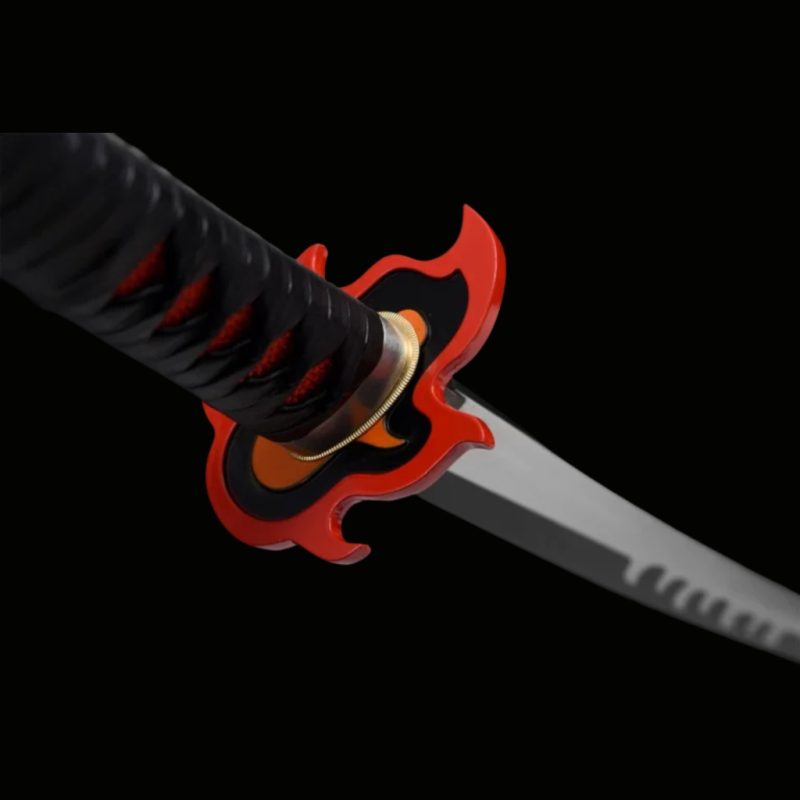 Katana di Tanjiro Kamado V2: Demon Slayer (Ocel Uhlík 1060)