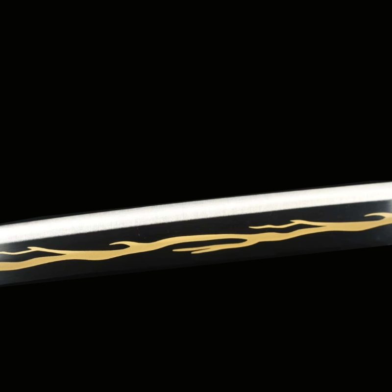 Katana di Zenitsu Agatsuma: Demon Slayer (Ocel Uhlík 1060)