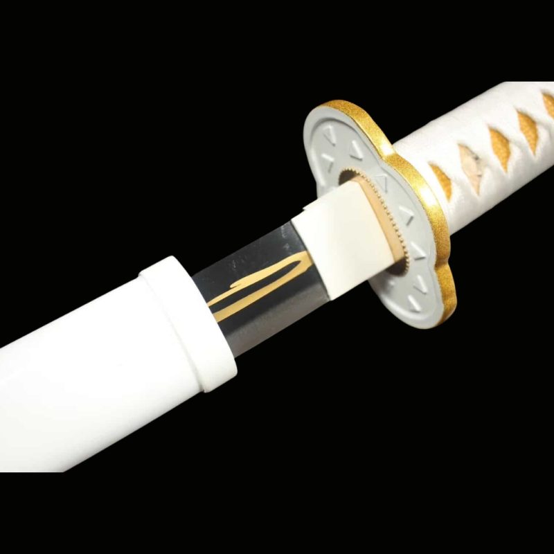 Katana di Zenitsu Agatsuma: Demon Slayer (Ocel Uhlík 1060)